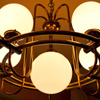 Lampe im Restaurant Hotel Marks