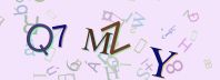 This is a captcha-picture. It is used to prevent mass-access by robots. (see: www.captcha.net)